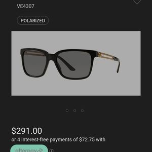 Mens Versace sunglass 0VE4307